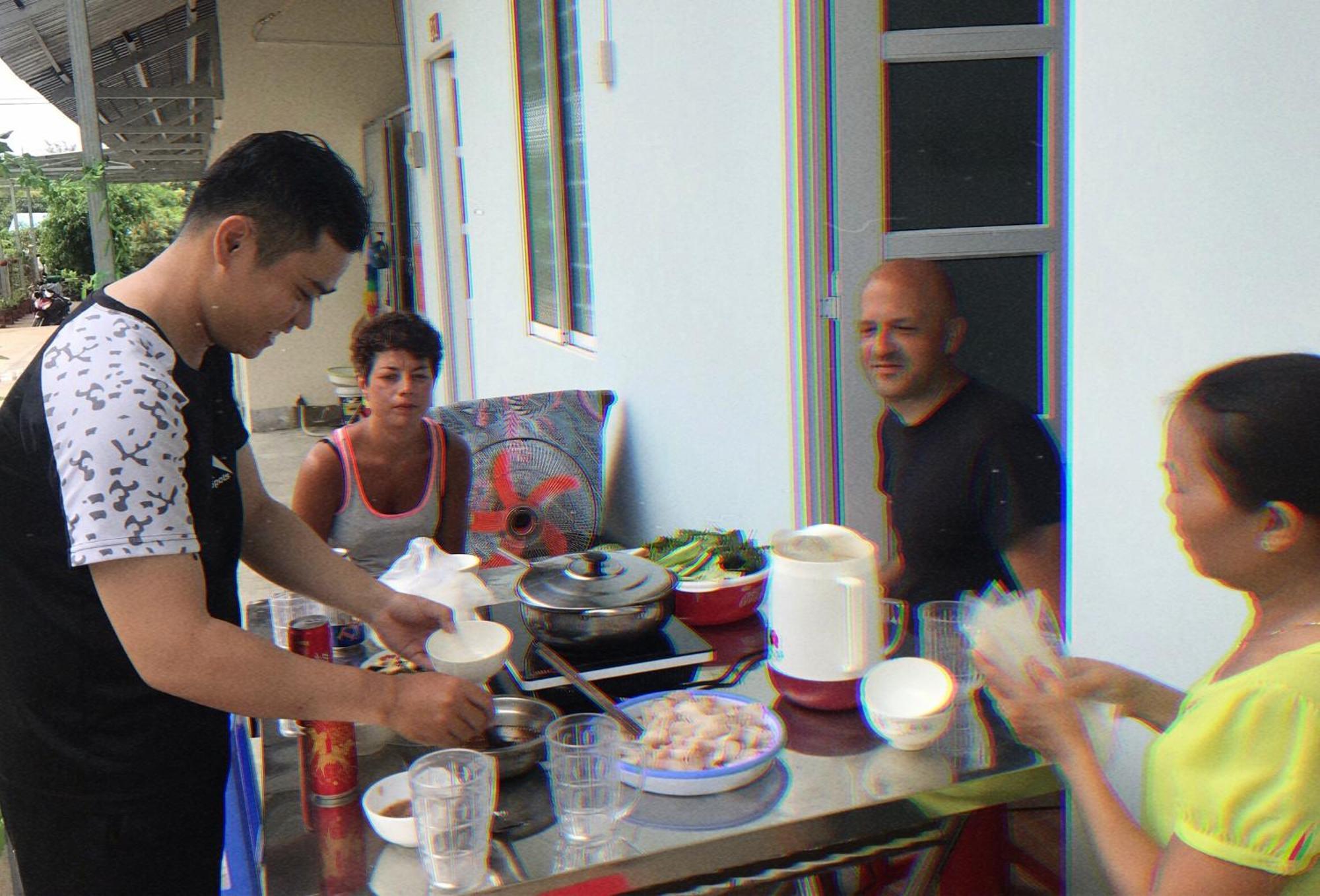 Pun Corner Homestay Chi Khu Co Ong ภายนอก รูปภาพ