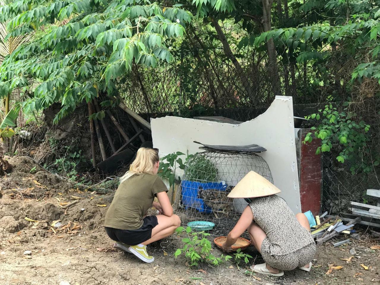 Pun Corner Homestay Chi Khu Co Ong ภายนอก รูปภาพ